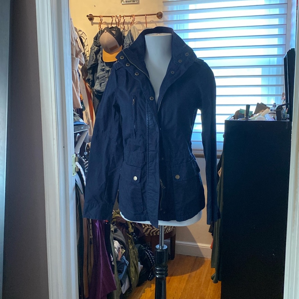 Navy military jacket